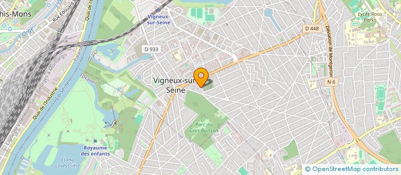 localisation de l'entreprise MADAME CLARA MIKAELIAN à VIGNEUX-SUR-SEINE