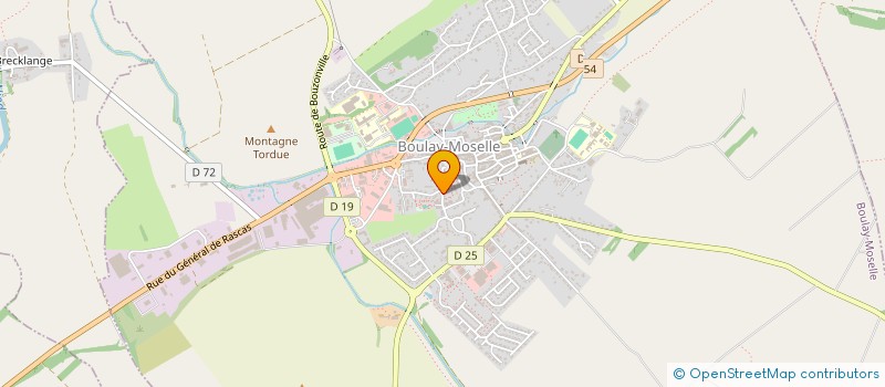 localisation de l'entreprise MADAME CLARA MITTELBERGER à BOULAY-MOSELLE