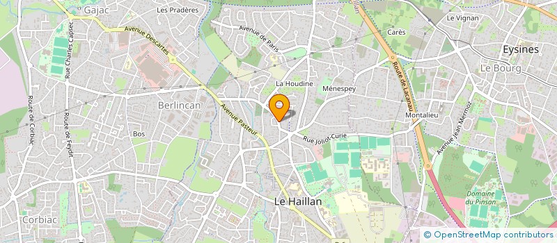 localisation de l'entreprise MADAME CLARA MORAUD à LE HAILLAN