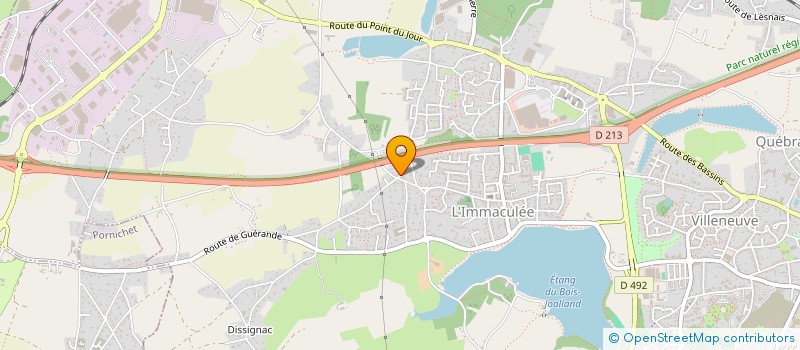 localisation de l'entreprise MADAME CLARA MORICE QUINTON  CARQUEFOU