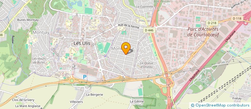 localisation de l'entreprise MADAME CLARA MUSSOT  ORSAY