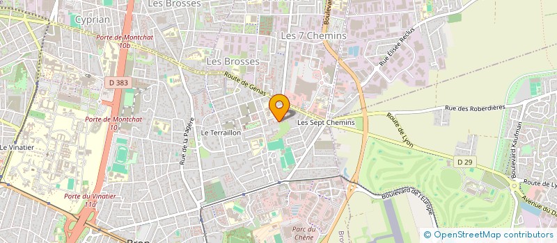 localisation de l'entreprise MADAME CLARA NEMOS  PORTE DES PIERRES DOREES