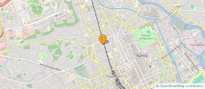 localisation de l'entreprise MADAME CLARA NICOLAS  NANCY