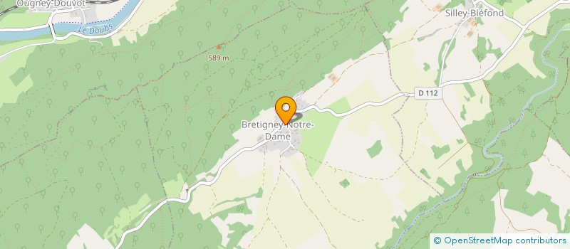 localisation de l'entreprise MADAME CLARA OLLIVIER  BRETIGNEY-NOTRE-DAME