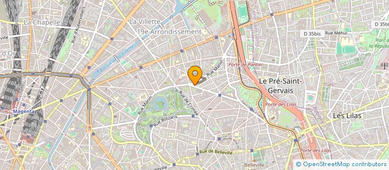 localisation de l'entreprise MADAME CLARA ORMIERES  PARIS