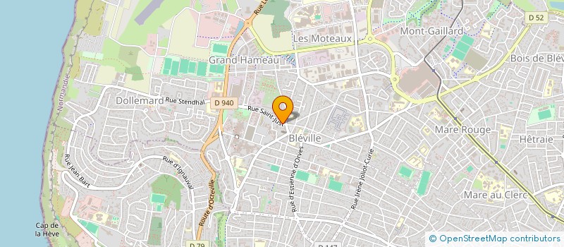 localisation de l'entreprise MADAME CLARA PAOLACCI  LE HAVRE