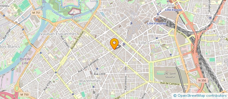 localisation de l'entreprise MADAME CLARA PARASCANDOLO à BOULOGNE-SUR-MER