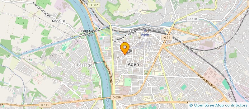 localisation de l'entreprise MADAME CLARA PAYET à AGEN