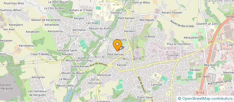 localisation de l'entreprise MADAME CLARA PERROCHON à BREST