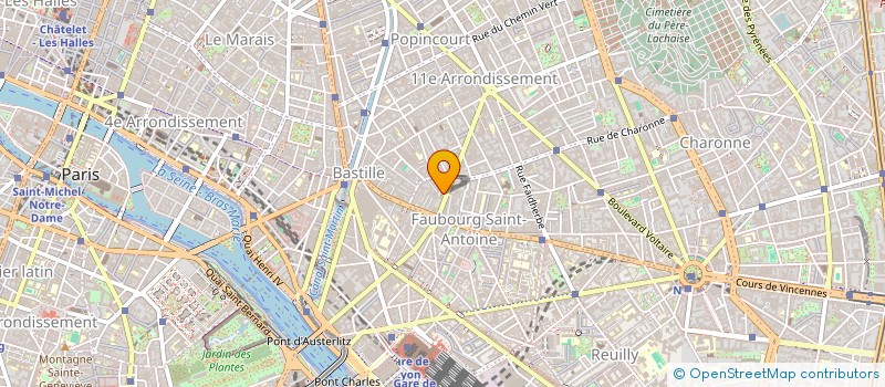 localisation de l'entreprise MADAME CLARA PERROTTE  PARIS