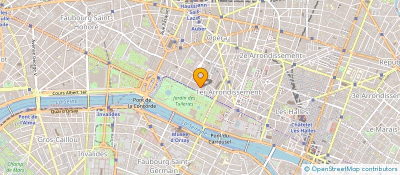 localisation de l'entreprise MADAME CLARA PETITJEAN à PARIS