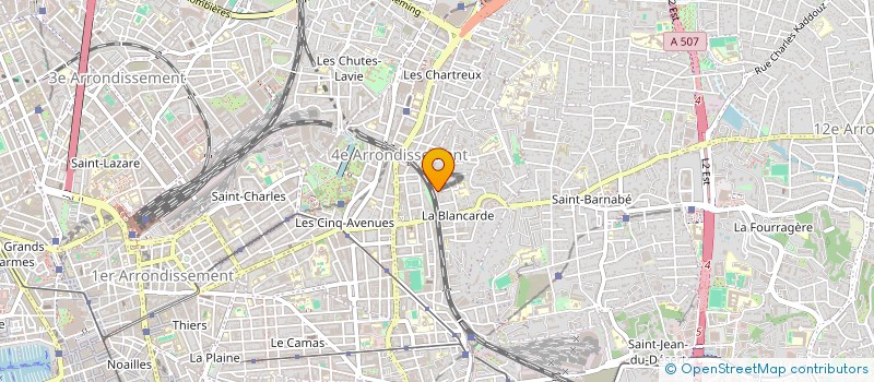 localisation de l'entreprise MADAME CLARA PIARROT à MARSEILLE