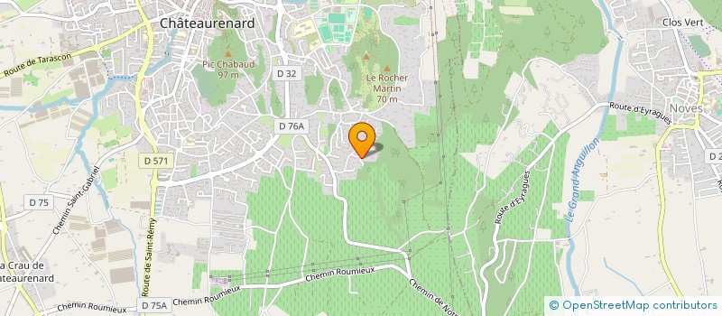 localisation de l'entreprise MADAME CLARA PICCHIOTTINO  CHATEAURENARD