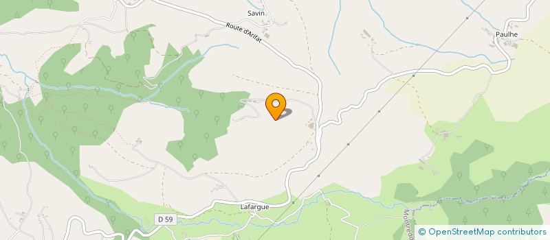 localisation de l'entreprise MADAME CLARA PIGEON  MONTREDON-LABESSONNIE