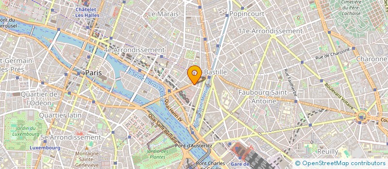 localisation de l'entreprise MADAME CLARA PINTO DA SILVA COUTO  PARIS