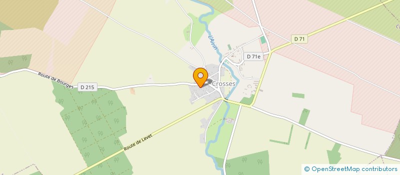 localisation de l'entreprise MADAME CLARA POULAIN  CROSSES