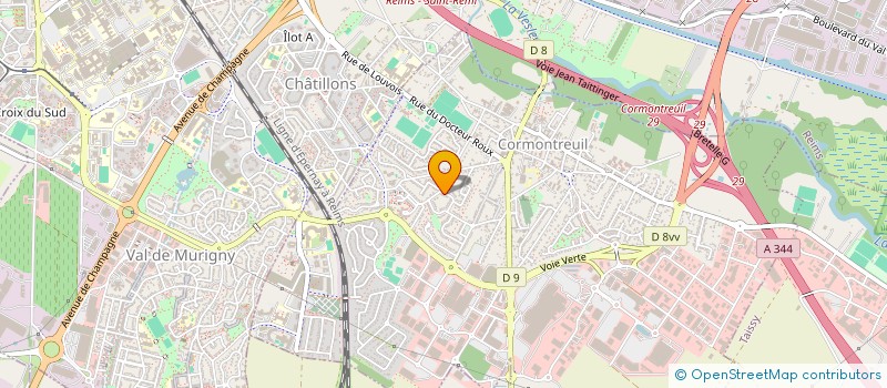 localisation de l'entreprise MADAME CLARA PRAT  LIVRY-LOUVERCY