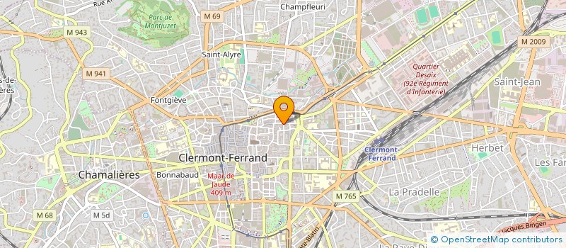 localisation de l'entreprise MADAME CLARA PULEIO à CLERMONT-FERRAND