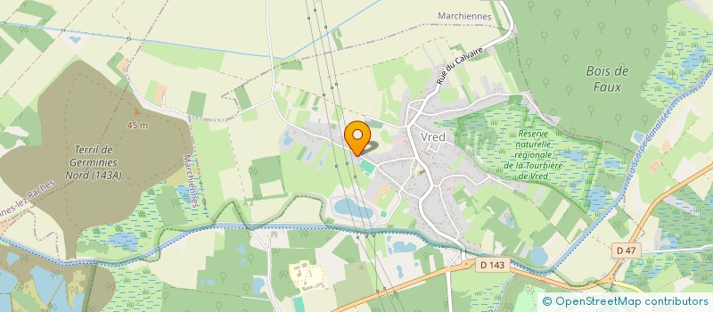 localisation de l'entreprise MADAME CLARA RABELLE  VRED