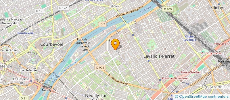 localisation de l'entreprise MADAME CLARA RESTREPO VILLAMIL à NEUILLY-SUR-SEINE