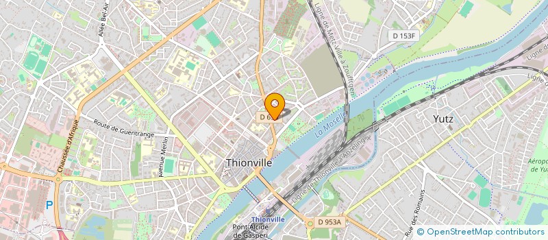 localisation de l'entreprise MADAME CLARA RINNER  THIONVILLE