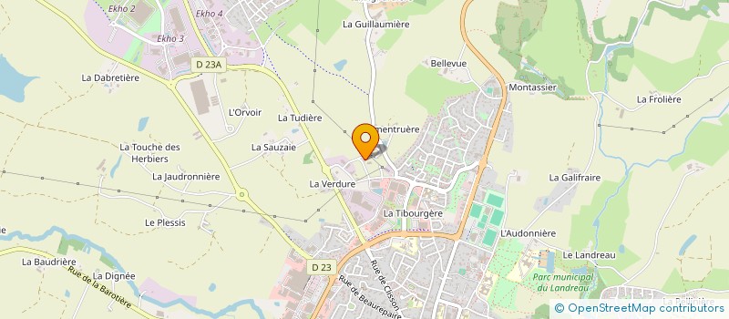 localisation de l'entreprise MADAME CLARA ROCHAIS  LES HERBIERS