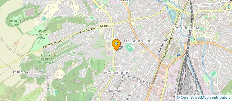 localisation de l'entreprise MADAME CLARA RODRIGUES à DIJON