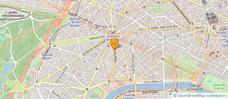 localisation de l'entreprise MADAME CLARA ROSIER  PARIS