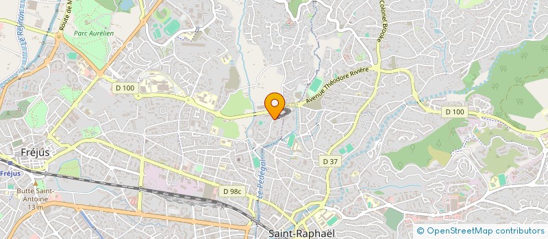 localisation de l'entreprise MADAME CLARA ROSSI à FREJUS