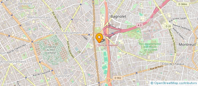 localisation de l'entreprise MADAME CLARA ROUGET  PARIS