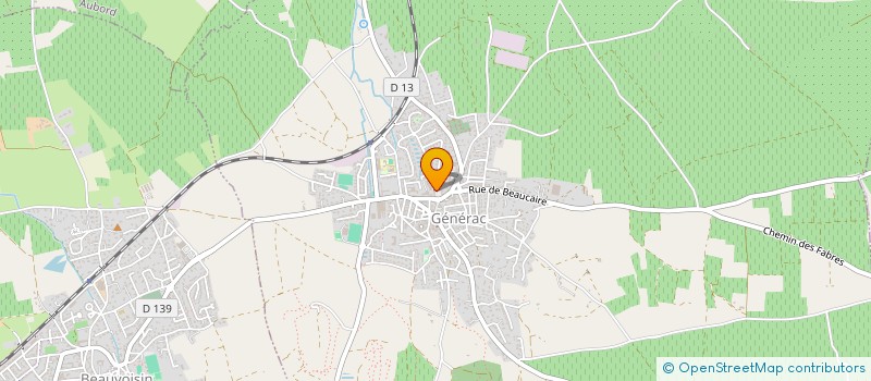 localisation de l'entreprise MADAME CLARA SABLON  GENERAC