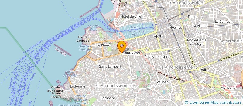 localisation de l'entreprise MADAME CLARA SALEMEH à MARSEILLE