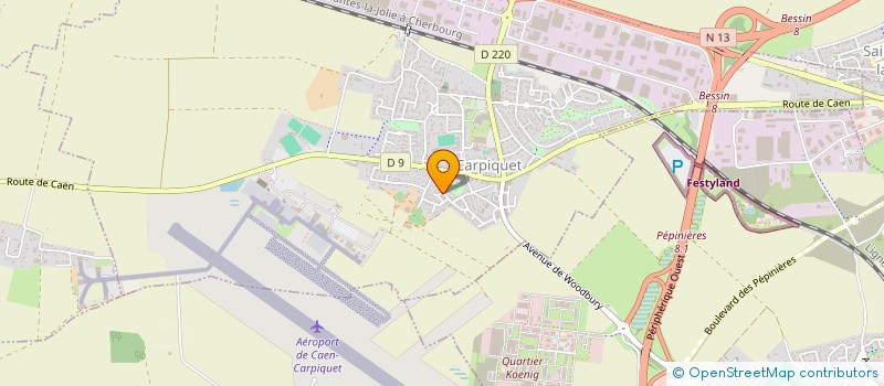 localisation de l'entreprise MADAME CLARA SBROLLINI  CARPIQUET