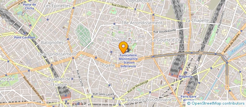 localisation de l'entreprise MADAME CLARA SCANTAMBURLO à PARIS