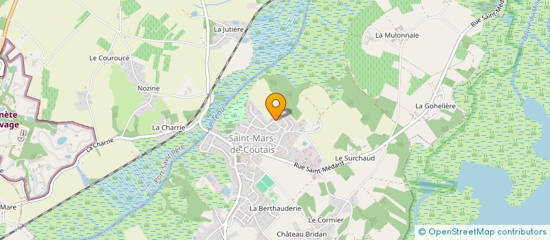 localisation de l'entreprise MADAME CLARA SCHILLING  SAINT-MARS-DE-COUTAIS