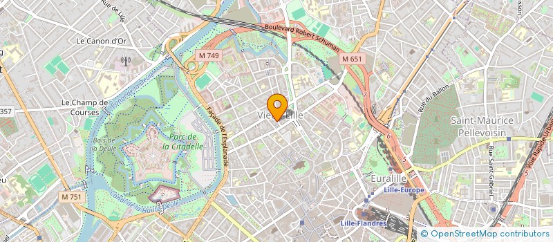 localisation de l'entreprise MADAME CLARA SERVAN à LILLE