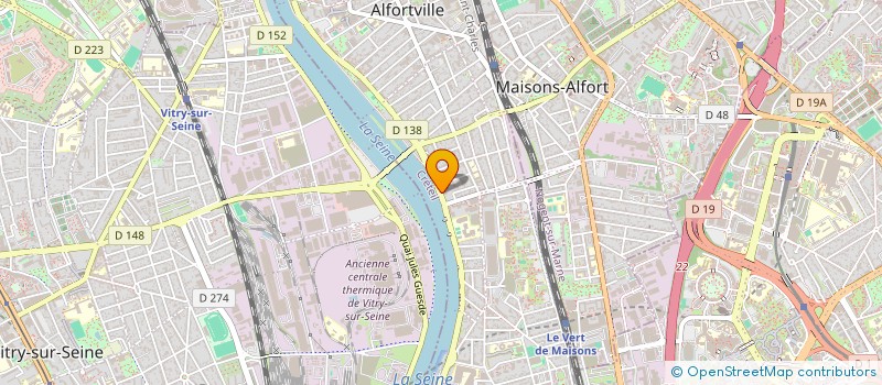 localisation de l'entreprise MADAME CLARA SITTER à ALFORTVILLE