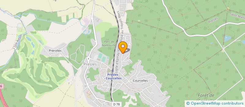 localisation de l'entreprise MADAME CLARA SOAVE  PRESLES