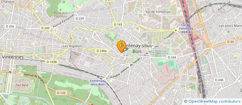 localisation de l'entreprise MADAME CLARA SOTO à FONTENAY-SOUS-BOIS