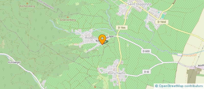 localisation de l'entreprise MADAME CLARA SPROLEWITZ  RODERN