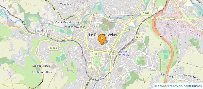 localisation de l'entreprise MADAME CLARA STAUFFER à LE PUY-EN-VELAY