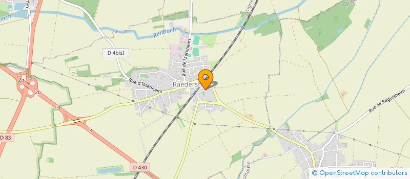 localisation de l'entreprise MADAME CLARA STEMPFLIN  RAEDERSHEIM