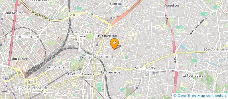 localisation de l'entreprise MADAME CLARA STIMAMIGLIO à MARSEILLE