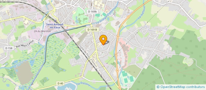 localisation de l'entreprise MADAME CLARA STORI  SAINT-AMAND-LES-EAUX