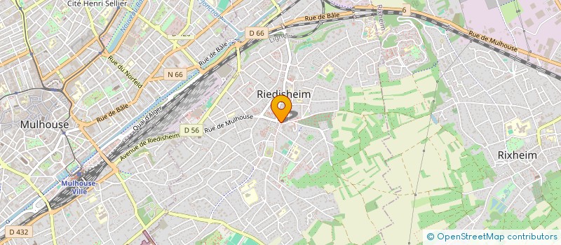 localisation de l'entreprise MADAME CLARA STUTZLE  RIEDISHEIM