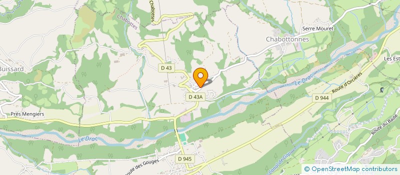 localisation de l'entreprise MADAME CLARA TEBOUL  CHABOTTES