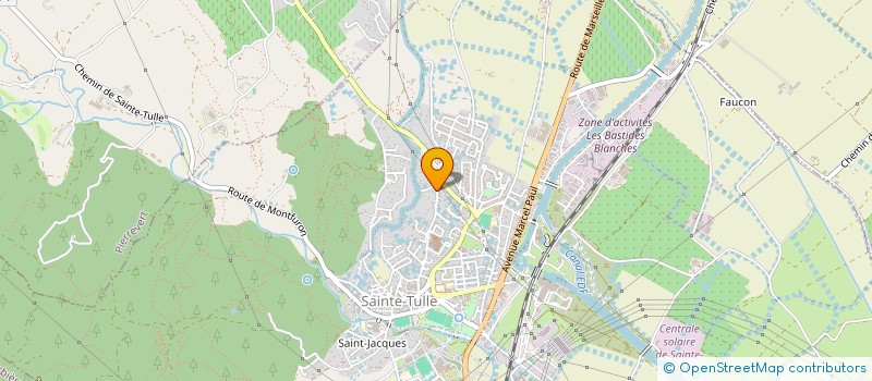 localisation de l'entreprise MADAME CLARA THIERS  SAINTE-TULLE