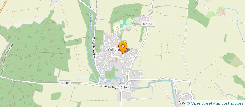 localisation de l'entreprise MADAME CLARA TRAVERSE  MIREBEAU-SUR-BEZE