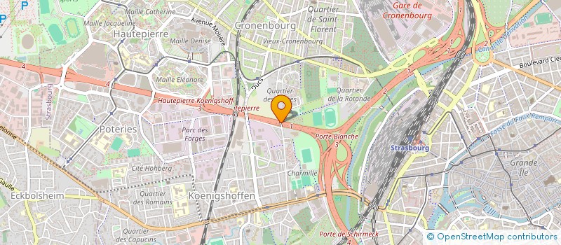 localisation de l'entreprise MADAME CLARA VALLEE  STRASBOURG