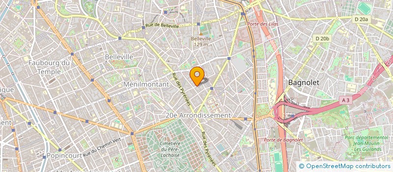 localisation de l'entreprise MADAME CLARA VALLOIS  PARIS